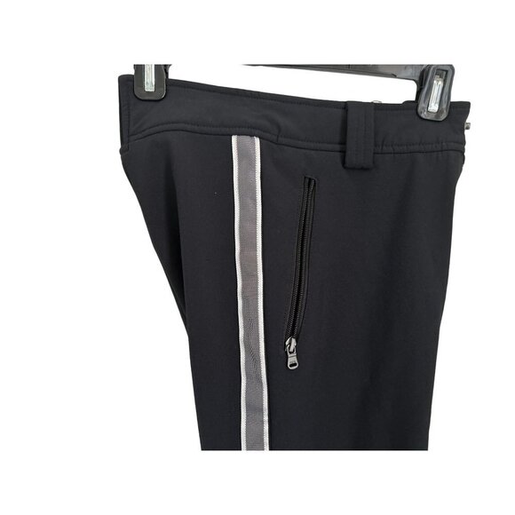 FERA The Perfect Fit Snow Ski Pants Black White Stripe Insulated Size 4 - Picture 7 of 11